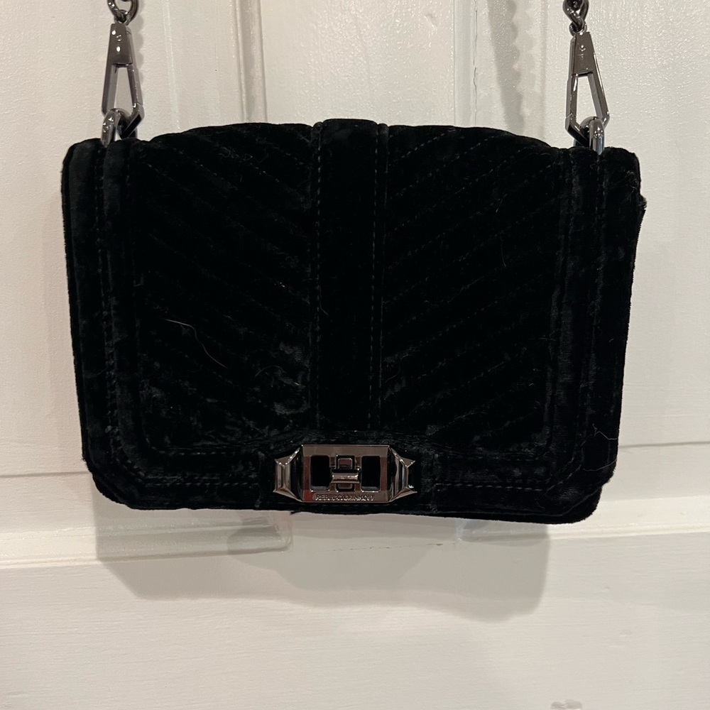 COPY - Black velvet Rebecca Minkoff crossbody